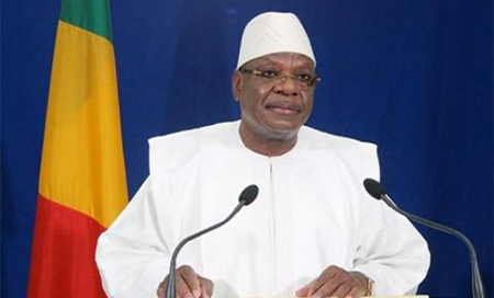 Presidente de Malí, Ibrahim Boubacar Keita Keita gana la reelección en Malí